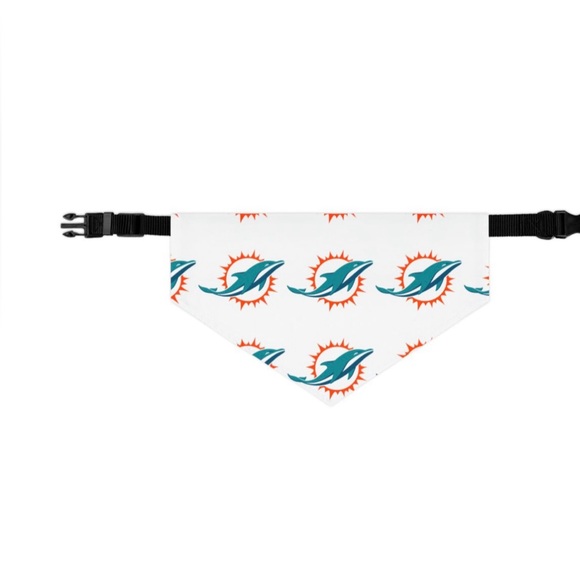 Miami dolphins pet bandana - Picture 2 of 2